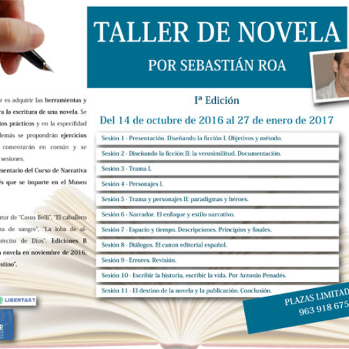 Taller de Novela por Sebastián Roa
