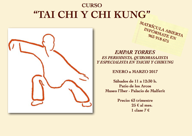 En este momento estás viendo Curso «Tai Chi y Chi Kung» por Empar Torres