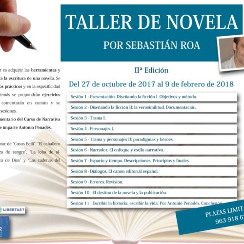 Taller de novela Museo L’Iber 2017 por Sebastián Roa