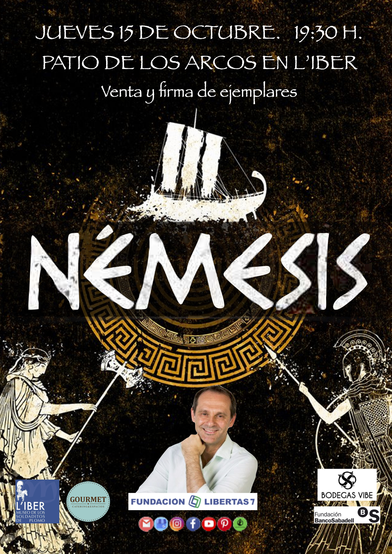 En este momento estás viendo Presentación de libro “Némesis” de Sebastián Roa.